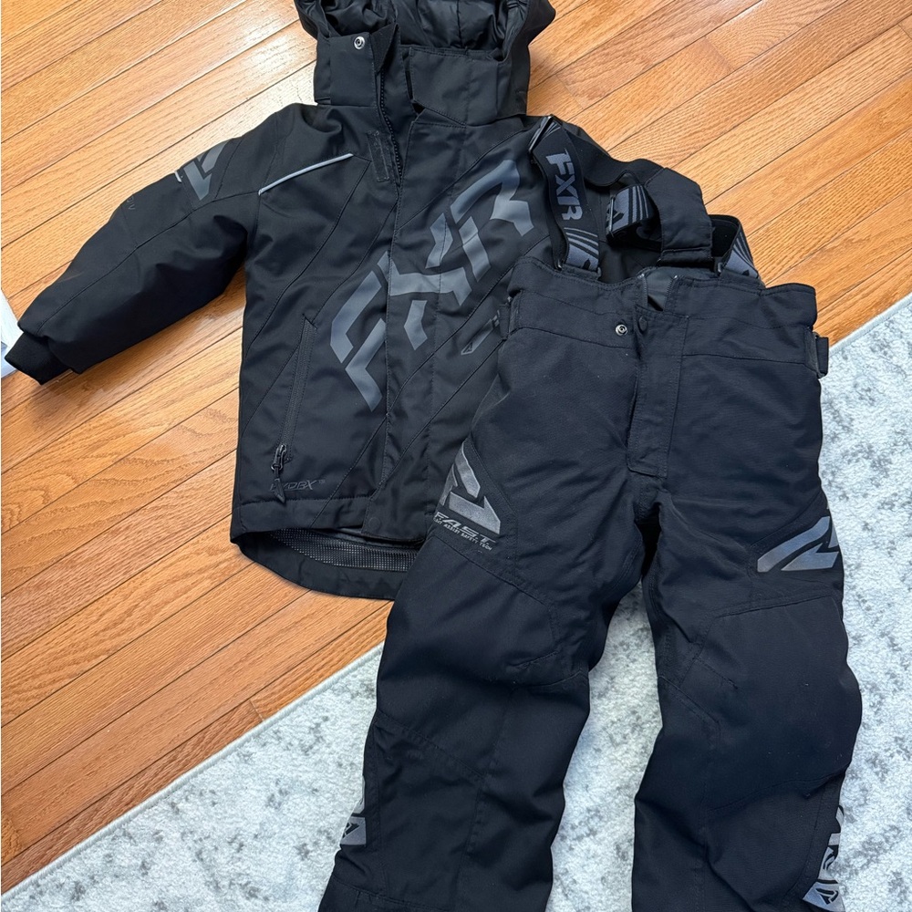 Boys FXR 2 piece snowsuit size 4